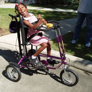 LaToya on hr Variety Tricycle